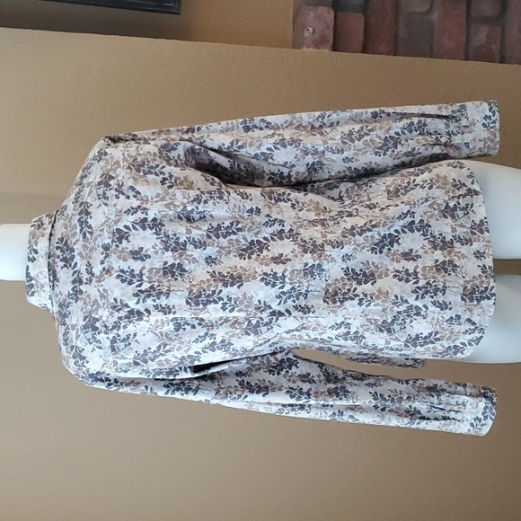 EDDIE BAUER Wrinkle Free Shaped Fit Long Sleeve Button Down Shirt SIZE: S - Picture 6 of 11